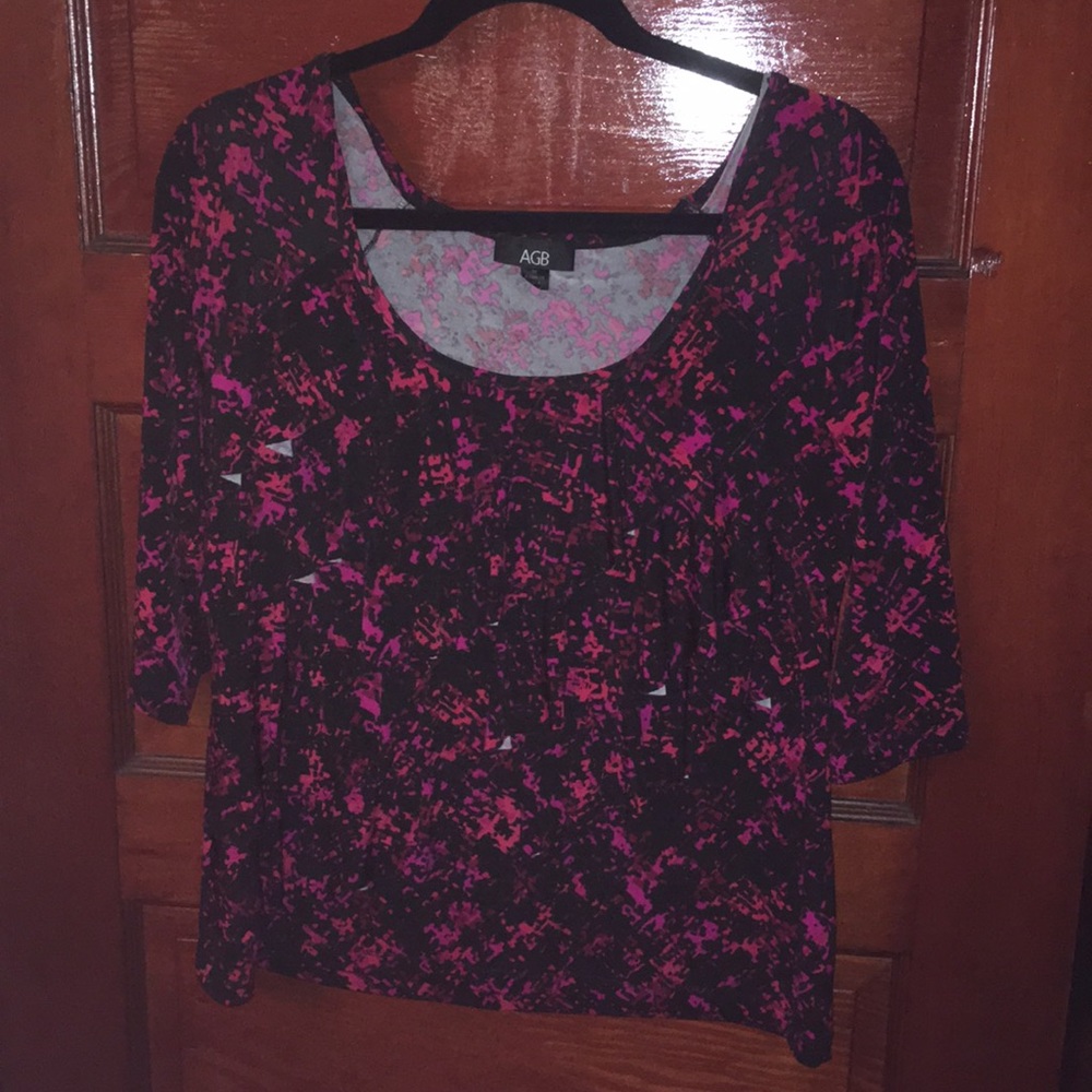 AGB | 3/4 length sleeve top